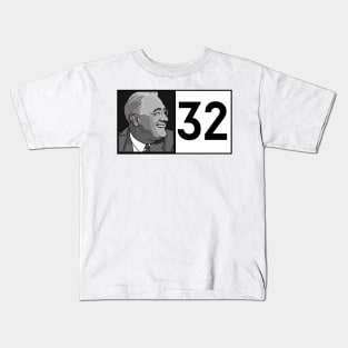 Roosevelt 32 Portrait Kids T-Shirt